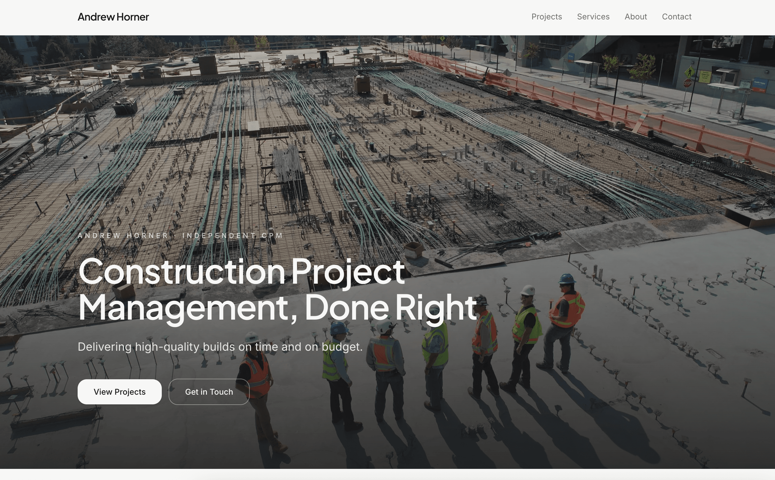 Horner CPM website screenshot